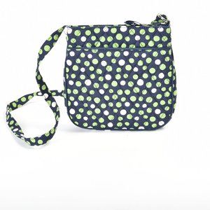 Vera Bradley Hipster Lucky Dots Small Purse Cross Body {Ex+}